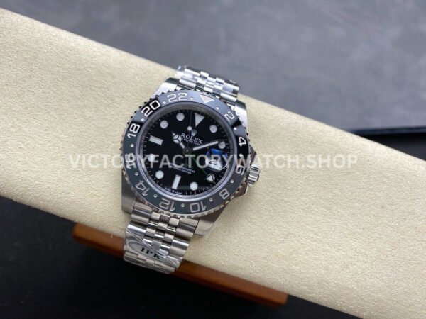 IPK Factory Rolex GMT-Master II 126710GRNR-0003 Full 904L Black Dial Jubilee