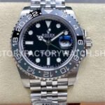 IPK 126710GRNR Bruce Wayne black dial Jubilee