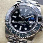 IPK Factory Rolex GMT-Master II 126710GRNR-0003 Full 904L Black Dial Jubilee