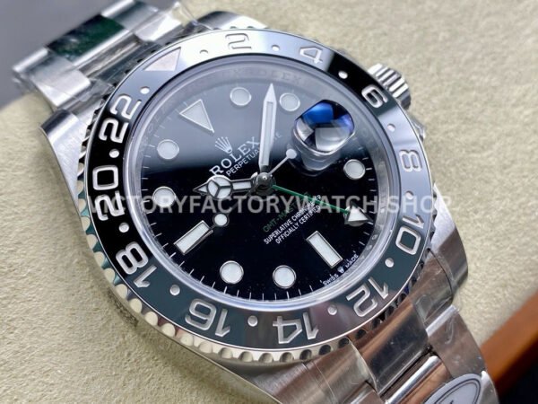 IPK Factory Rolex GMT-Master II 126710GRNR-0004 Full 904L Black Dial