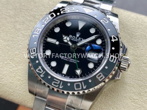 IPK Factory Rolex GMT-Master II 126710GRNR-0004 Full 904L Black Dial