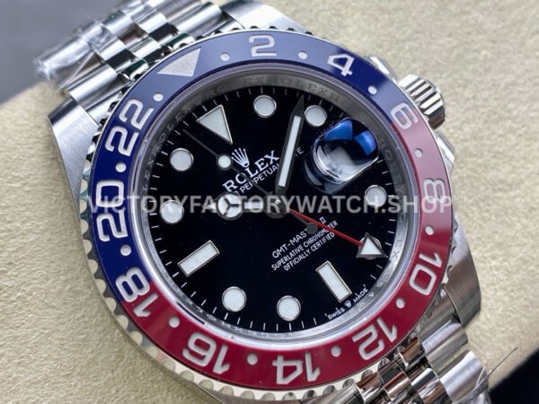 IPK Factory Rolex Pepsi GMT-Master II 126710BLRO-0001 Full 904L Black Dial Jubilee