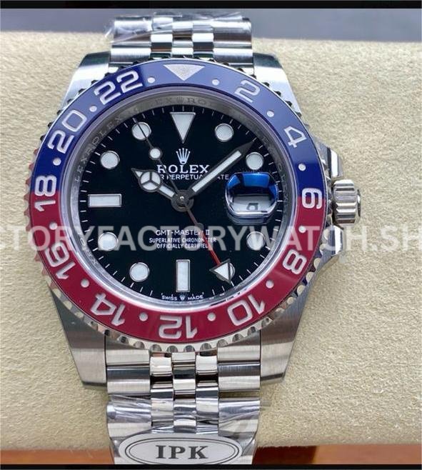 IPK Pepsi GMT jubilee black dial