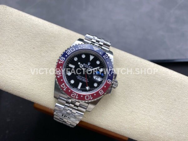 IPK Factory Rolex Pepsi GMT-Master II 126710BLRO-0001 Full 904L Black Dial Jubilee