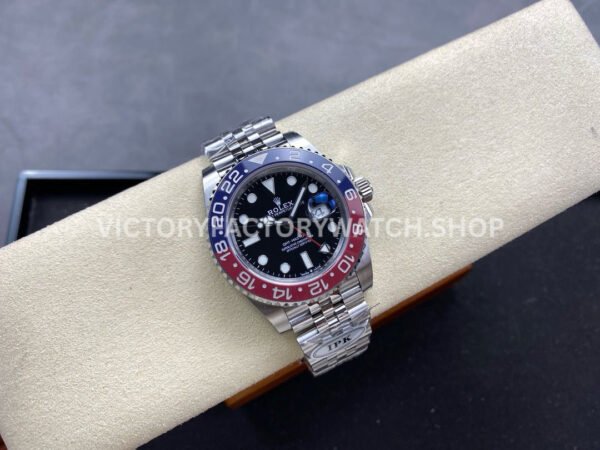 IPK Factory Rolex Pepsi GMT-Master II 126710BLRO-0001 Full 904L Black Dial Jubilee
