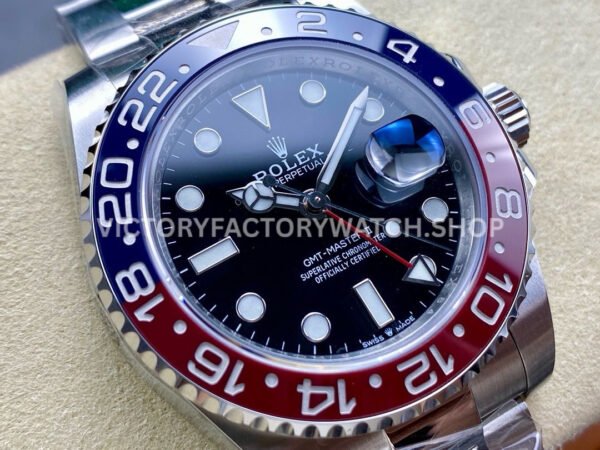 IPK Factory Rolex Pepsi GMT-Master II 126710BLRO-0002 Full 904L Black Dial