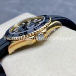 IPK Factory Rolex Yacht-Master 226658-0001 42mm Yellow Gold Oysterflex Black Dial