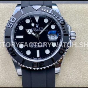 IPK Yacht Master 226659 black dial white gold Oysterflex