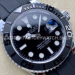 IPK Factory Rolex Yacht-Master 226659-0002 42mm White Gold Oysterflex Black Dial