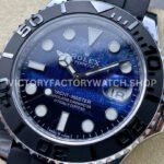 IPK Factory Rolex Yacht-Master 226659-0004 42mm White Gold Oysterflex Falcon’s Eye Dial