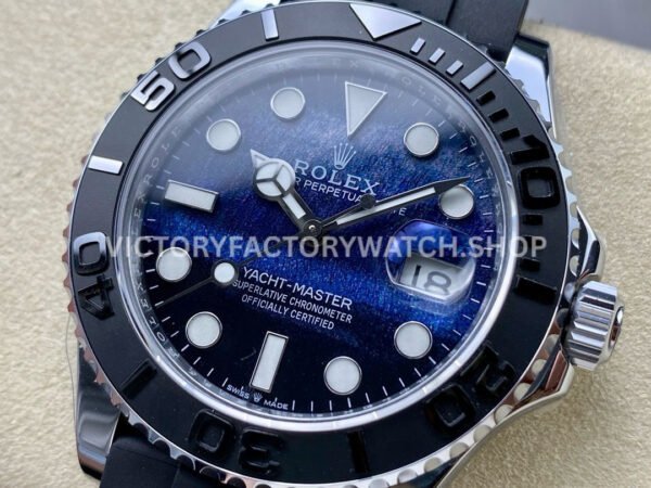 IPK Factory Rolex Yacht-Master 226659-0004 42mm White Gold Oysterflex Falcon’s Eye Dial