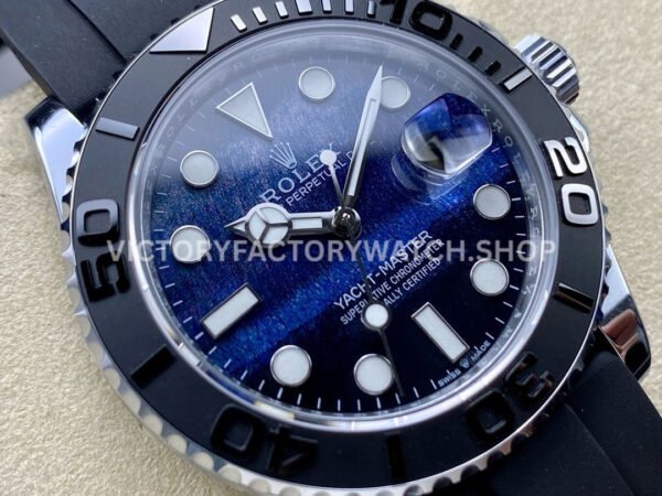 IPK Factory Rolex Yacht-Master 226659-0004 42mm White Gold Oysterflex Falcon’s Eye Dial