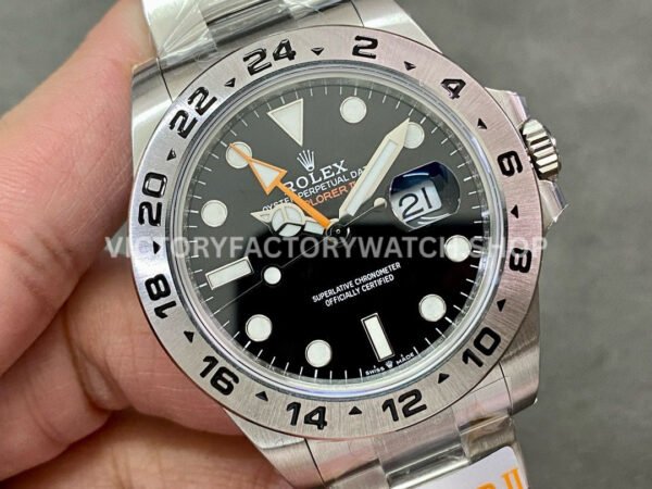 JVS Factory Rolex Explorer II 226570 42mm Full 904L Black Dial