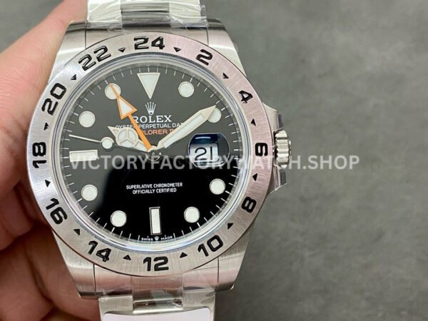 JVS Rolex Explorer II 226570 black dial 42mm