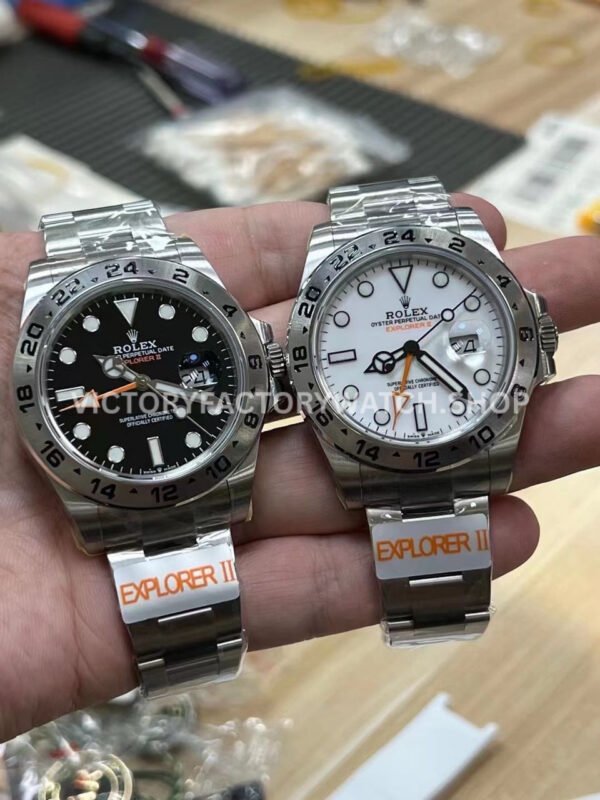 JVS Factory Rolex Explorer II 226570 42mm Full 904L Black Dial