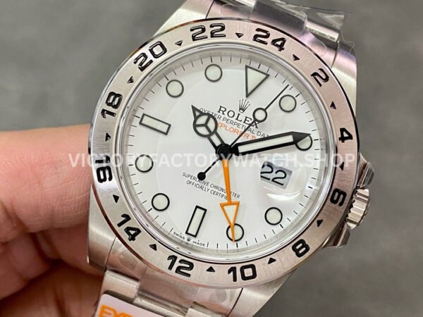 JVS Factory Rolex Explorer II 226570 42mm Full 904L White Dial (1) JVS Factory Rolex Explorer II 226570 42mm Full 904L White Dial