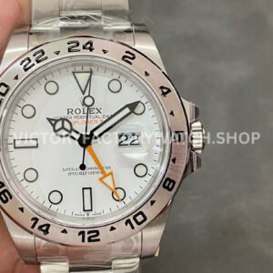 JVS Rolex Explorer II 226570 white dial 42mm