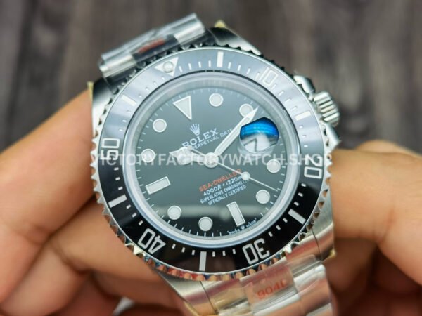 JVS Factory Rolex Sea-Dweller 126600-0002 43mm Full 904L Black Dial