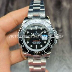 JVS Rolex Sea Dweller 126600 black dial 43mm