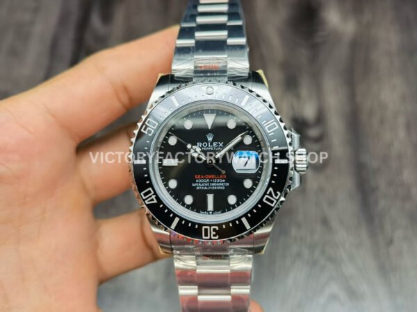 JVS Rolex Sea Dweller 126600 black dial 43mm