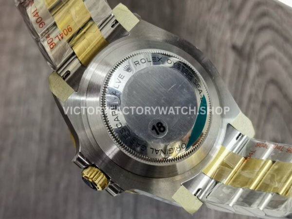 JVS Factory Rolex Sea-Dweller 126603 43mm Half Yellow Gold/904L Black Dial