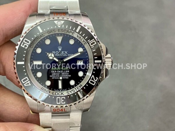 JVS Rolex Deepsea 126660 blue dial 44mm steel