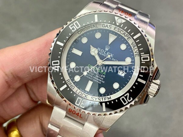 JVS Factory Rolex Sea-Dweller Deepsea 126660 44mm Full 904L Blue Dial