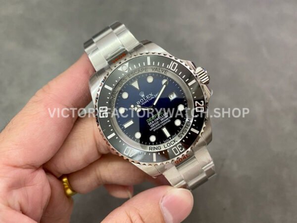 JVS Factory Rolex Sea-Dweller Deepsea 126660 44mm Full 904L Blue Dial
