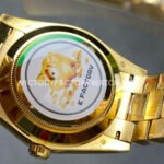 KF Factory Counterweight Rolex Day-Date 228238-0004 40mm Full Yellow Gold Diamond Baguette Black Dial