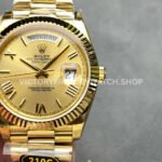 KF Day Date 228238 champagne Roman dial