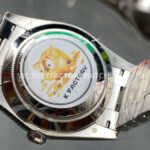 KF Factory Counterweight Rolex Day-Date 228239-0033 40mm Full White Gold Roman ( (11) KF Factory Counterweight Rolex Day-Date 228239-0033 40mm Full White Gold Roman Numerals Avocado Green Dial