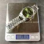KF Factory Counterweight Rolex Day-Date 228239-0033 40mm Full White Gold Roman ( (5) KF Factory Counterweight Rolex Day-Date 228239-0033 40mm Full White Gold Roman Numerals Avocado Green Dial