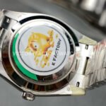 KF Factory Counterweight Rolex Day-Date 228239-0076 40mm Full White Gold Roman Numerals Slate Ombré Blue Dial