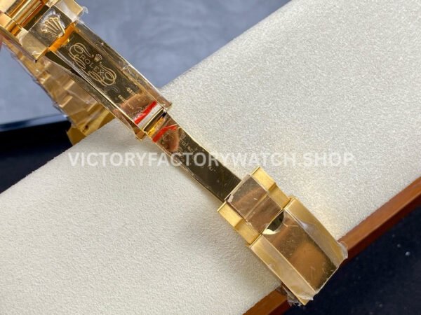 KF Factory Rolex GMT-Master II 116718LN 40mm Full Yellow Gold Green Dial