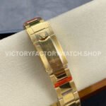 KF Factory Rolex GMT-Master II 116718LN 40mm Full Yellow Gold Black Dial