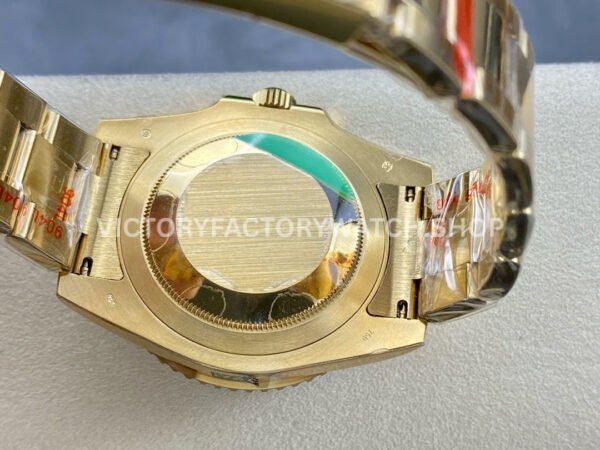 KF Factory Rolex GMT-Master II 116718LN 40mm Full Yellow Gold Black Dial