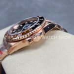 KF Factory Rolex GMT-Master II 126715CHNR 40mm Full Rose Gold Black Dial