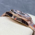 KF Factory Rolex GMT-Master II 126715CHNR 40mm Full Rose Gold Black Dial