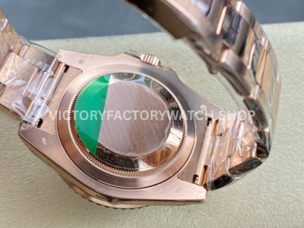 KF Factory Rolex GMT-Master II 126715CHNR 40mm Full Rose Gold Black Dial