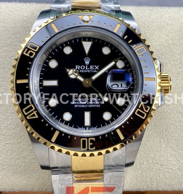 KF Sea Dweller 126603 gold black dial 43mm