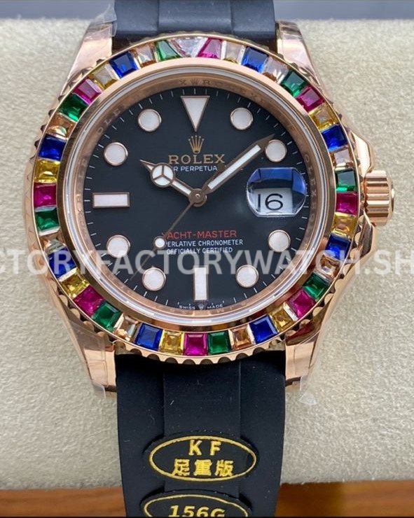 KF Yacht Master 116695SATS diamond bezel