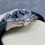 KF Factory Rolex Yacht-Master 126679SABR 40mm White Gold Oysterflex Black Dial (2) KF Factory Rolex Yacht-Master 126679SABR 40mm White Gold Oysterflex Black Dial