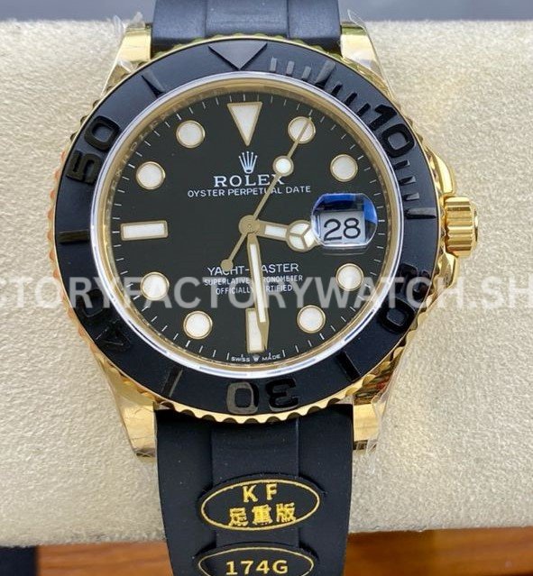 KF Yacht Master 226658 yellow gold oysterflex