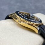 KF Factory Rolex Yacht-Master 226658 42mm Yellow Gold Oysterflex Black Dial
