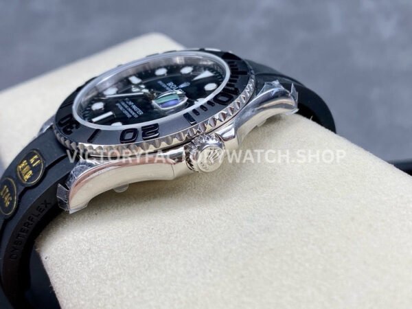 KF Factory Rolex Yacht-Master 226659 42mm White Gold Oysterflex Black Dial (2) KF Factory Rolex Yacht-Master 226659 42mm White Gold Oysterflex Black Dial