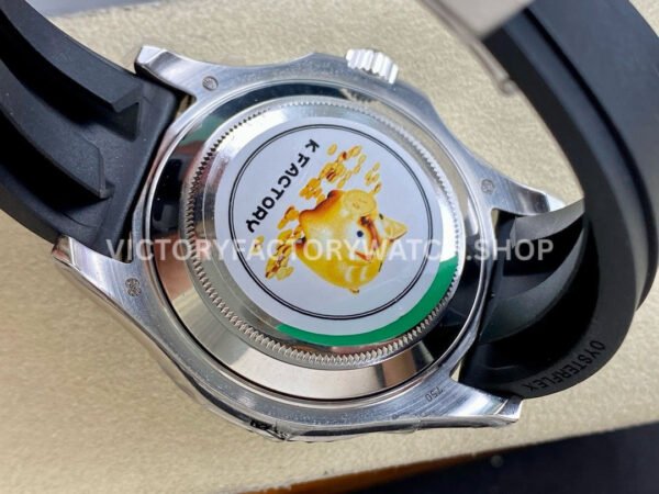 KF Factory Rolex Yacht-Master 226659 42mm White Gold Oysterflex Black Dial (5) KF Factory Rolex Yacht-Master 226659 42mm White Gold Oysterflex Black Dial