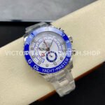 KF Factory Rolex Yacht-Master II 116680-0002 44mm Full Steel Strap White Dial