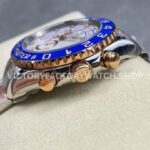 KF Factory Rolex Yacht-Master II 116681-78211 44mm Half Rose Gold White Dial