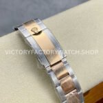 KF Factory Rolex Yacht-Master II 116681-78211 44mm Half Rose Gold White Dial