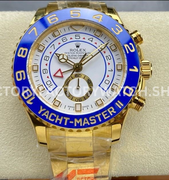 KF Yacht Master II 116688 yellow gold white dial